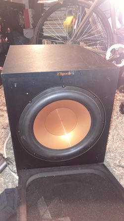 Klipsch R=125W hi fi stereo home audio sub woofer