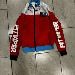 Pit Viper Men’s Nylon Windbreaker Bomber Jacket