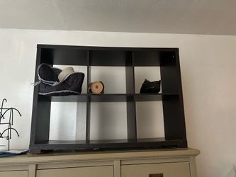 13'' 6 Cube Organizer Black Oak - Brightroom™