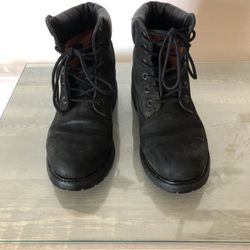 Black Timberland Boots Size 8 Men’s