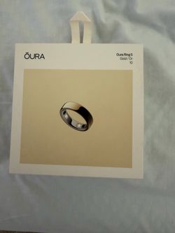 Oura Ring 5 Gold Size 10
