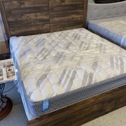 Furniture, Mattress, Boxspring, Bunk, Bed, Chest Dresser, Near Nightstand