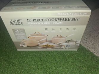 Thyme &Table 12-Piece Non-Stick Cookware Set Signature Collection
