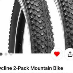 2 BRAND NEW MOUNTAIN BIKE TIRES