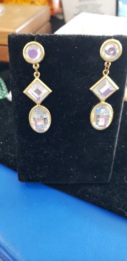 Rhinestones In A Goldtone Setting