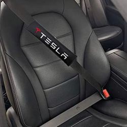 Tesla Carbon Fiber Seat Belt Covers 