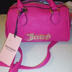 Juicy Couture Free Love Semi-charmed Crossbody/Satchel 8x5x4.5 NWT
