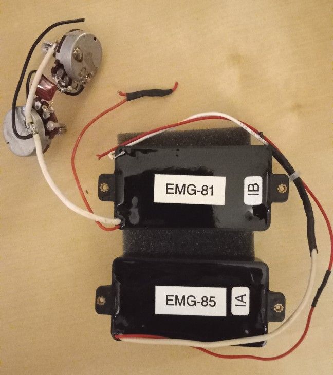 EMG 81 & 85 Active Humbucker Pickups
