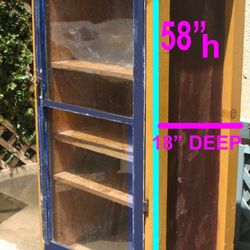 Custom Cabinet Wood Bookcase Display records 