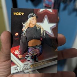 2017 Topps WWE Liv Morgan Card #76 Wrestling Superstar NXT