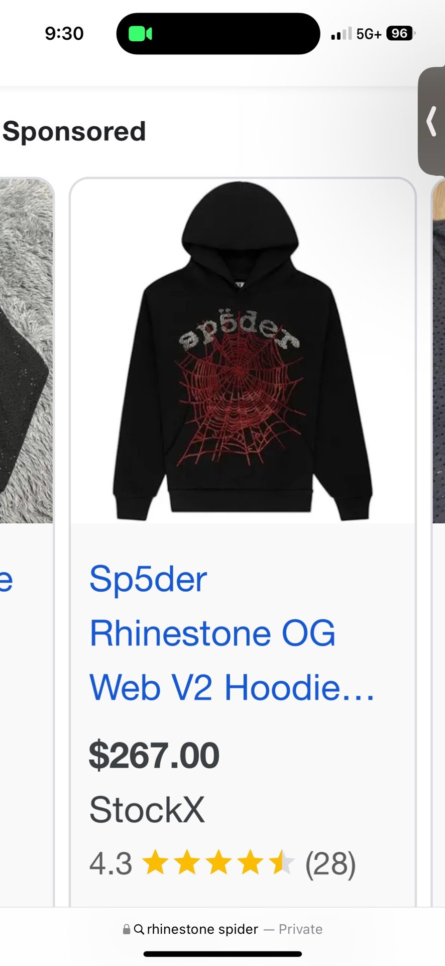 Rhinestone Sp5der Jacket