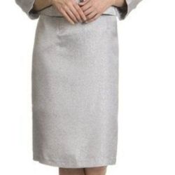 Womens Silver Jacket Dress