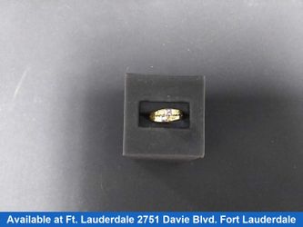 Women's Ring - Yellow Gold 10k (.417) 2.6 grams Size 8