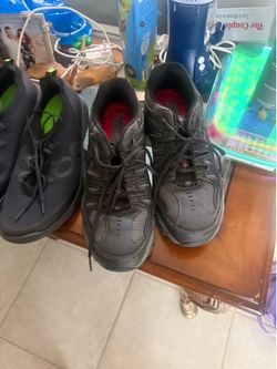 5 pairs of  Lace-Up Athletic Sneakers and sandals