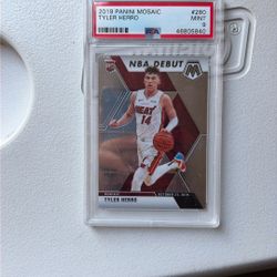 2019 Panini Mosaic Tyler Hero Rookie Psa 9