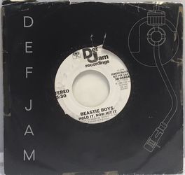 Beastie Boys Hold It, Now Hit It 7-inch single hip hip RIP MCA New York vinyl LP record album #BLM