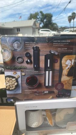 Rabbit Electric Corkscrew Wine Accessory Set
