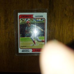 1974 Topps Johnny Bench 
