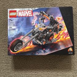 Lego Ghost Rider Mech and Bike Set # 76245.