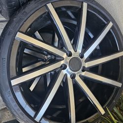 20 Inch Rims And Tires . Perrelies Tiress All Around Like New