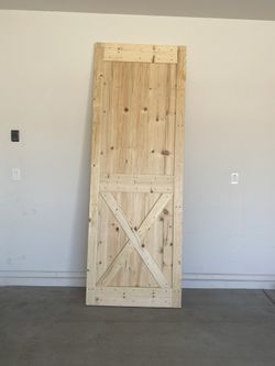 Custom barn style doors