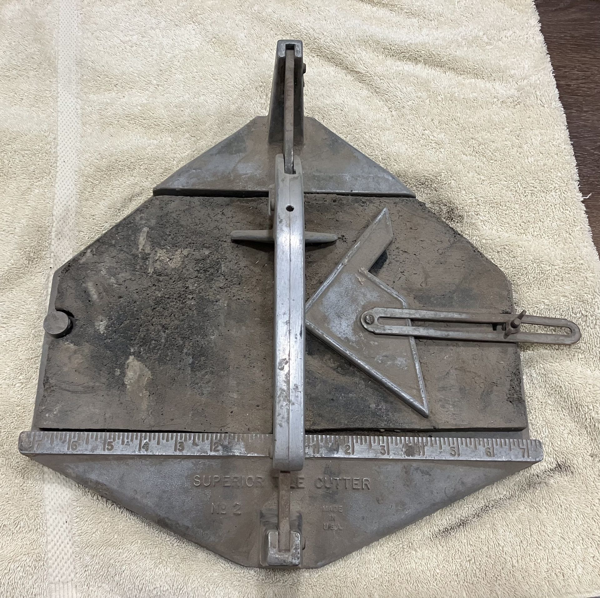 Vintage Superior Tile Cutter No. 2 Made In The USA