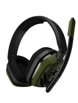 ASTRO GAMING A10 CALL OF DUTY WIRED STEREO GAMING HEADSET (GREEN/BLACK)