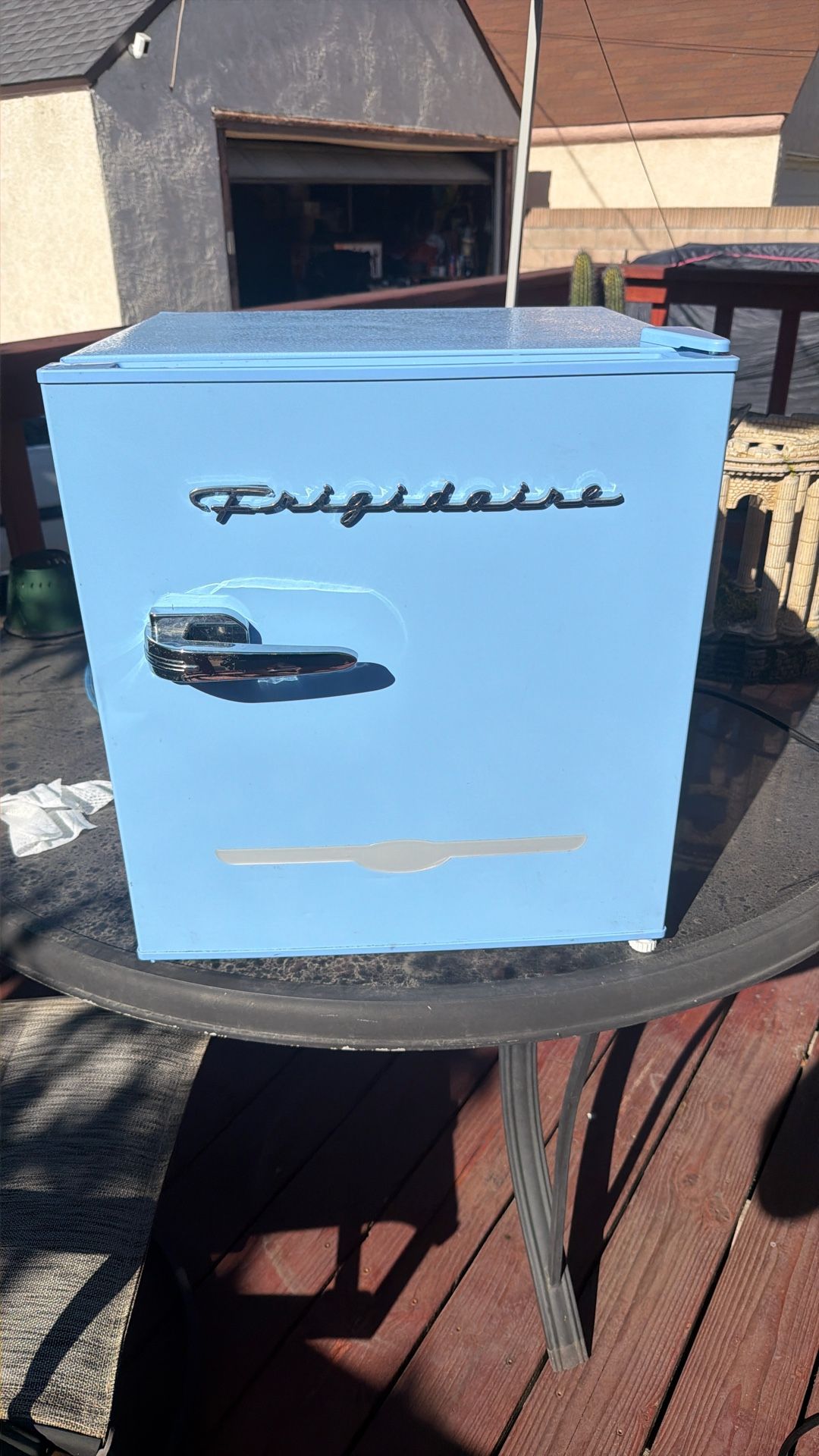 Vintage Style Mini Fridge
