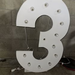 Marquee Number 