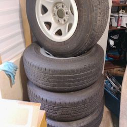 Tires And Rims With New Mud Flaps Tires Are 265 R17 