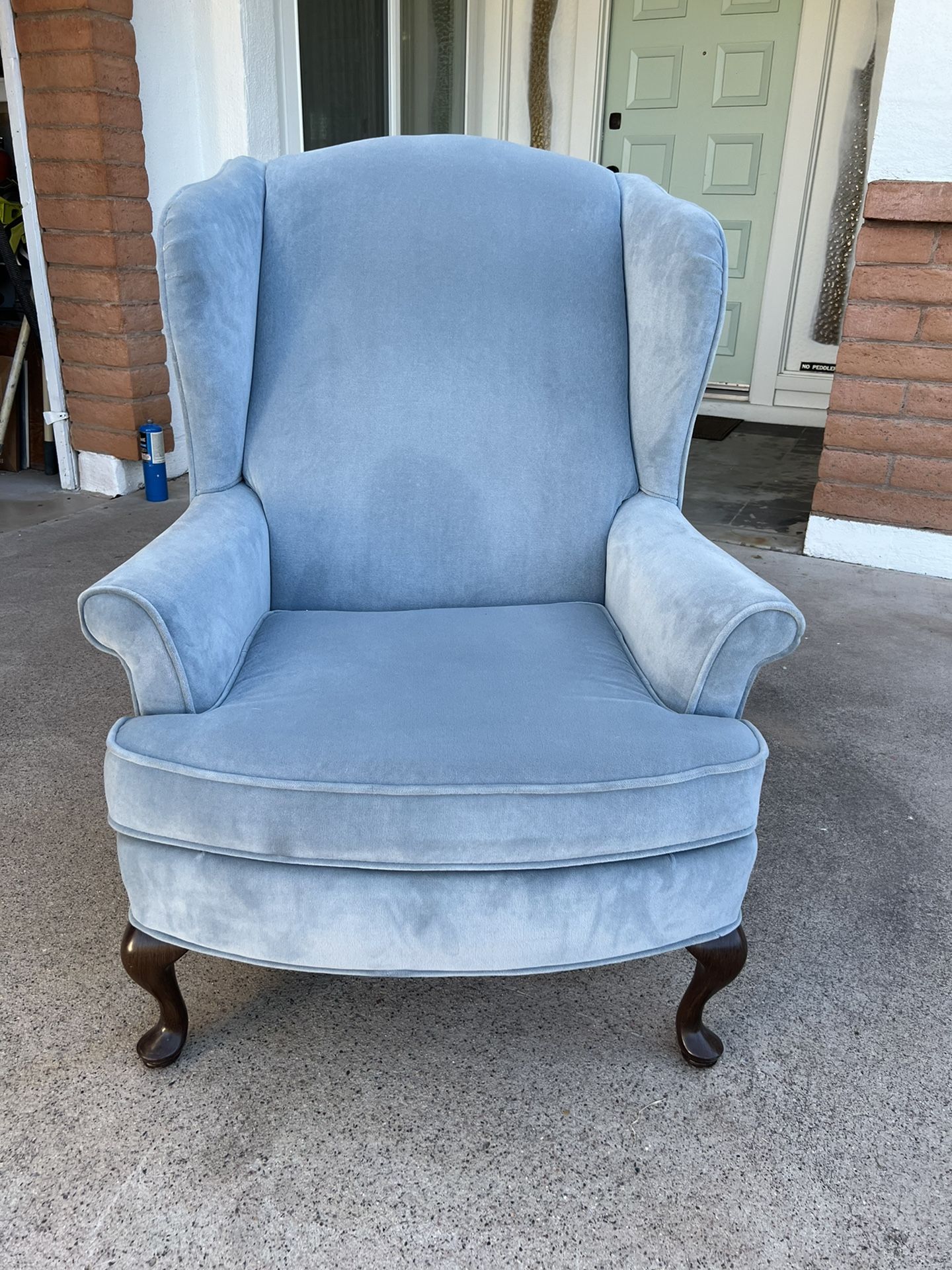 Vintage Velvet- Wingback Chairs