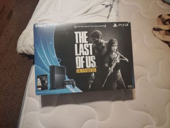 The last of us remastered ps4 box only