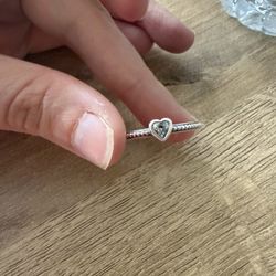 Pandora Heart Ring Size 10 S925 ALE
