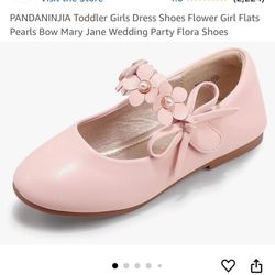 Toddler Flower Flats Size 10c 