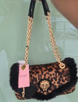 Juicy Couture Leopard Print Purse