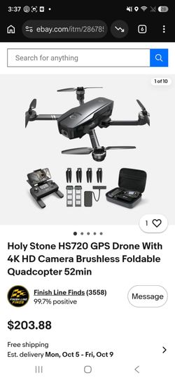Holy stone drone with camera and phone Bluetooth