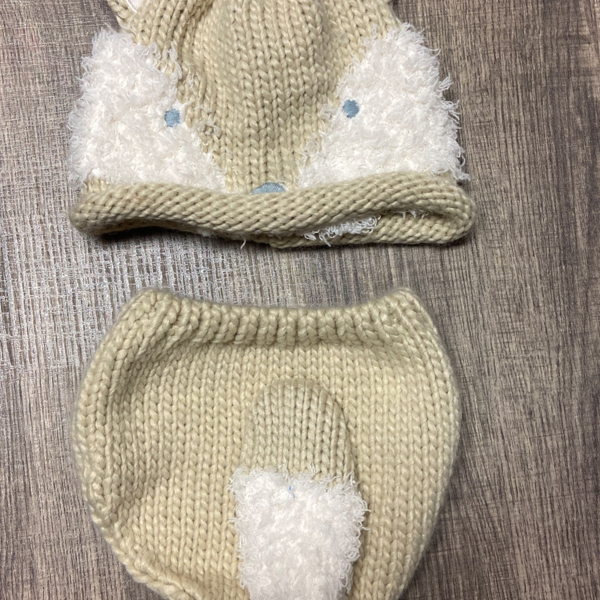 Fox Hat, And Diaper Cover. 