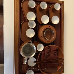 Brand new Traditional Tea Set with Tray