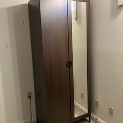 Armoir/Wardrobe- Dark Brown with 2 doors