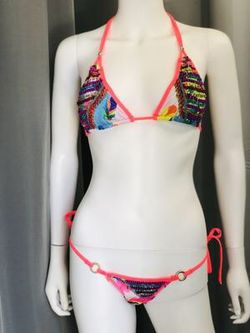 2- Piece Tropical Bikini
