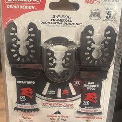 Diablo 3 Bi Metal Oscillating Blade Set 