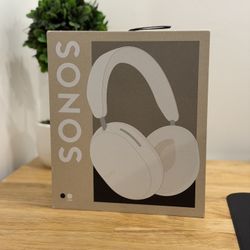 SONOS ACE Noise Cancelling Headphones (White) - New Sealed 