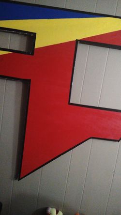 Faze clan wooden sign for gaming room👀