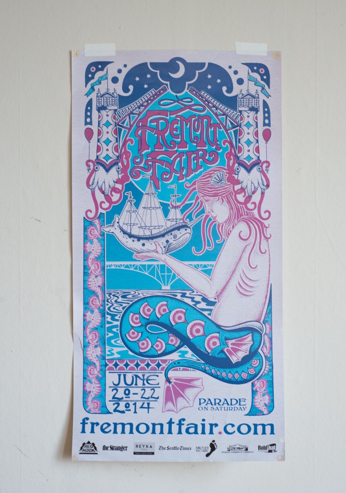 Seattle - Fremont Fair Poster