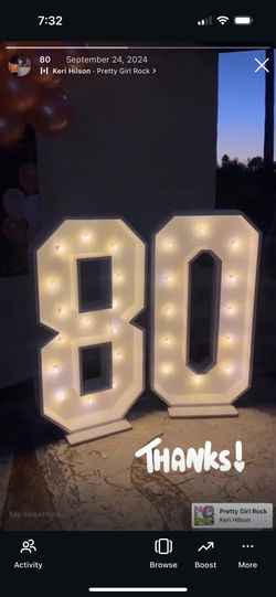 Marquee Letters And Numbers 