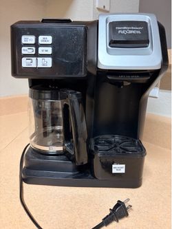 Hamilton Beach Flexbrew trio coffee maker