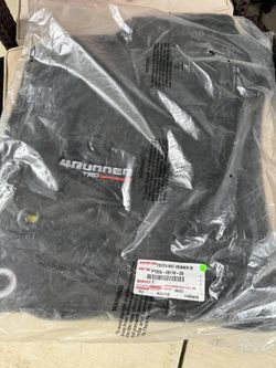NEW 2018 TRD Toyota 4Runner Off Road Black Carpet Mats