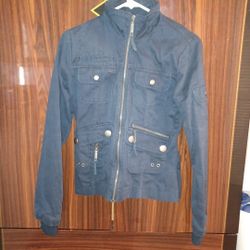 Levi's mens Washed Cotton Military Jacket Medium 