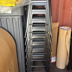 14 Industrial Style Stools, Like New 