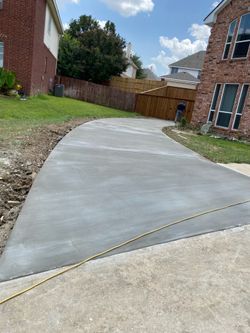 concrete base